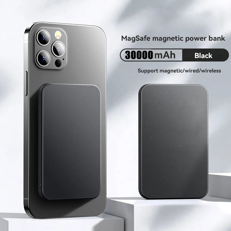 50000mAh Magnetic Power Bank PD 22.5W Wireless Fast Charger For Magsafe Portable Auxiliary Battery For iPhone 17 16 15 Xiaomi