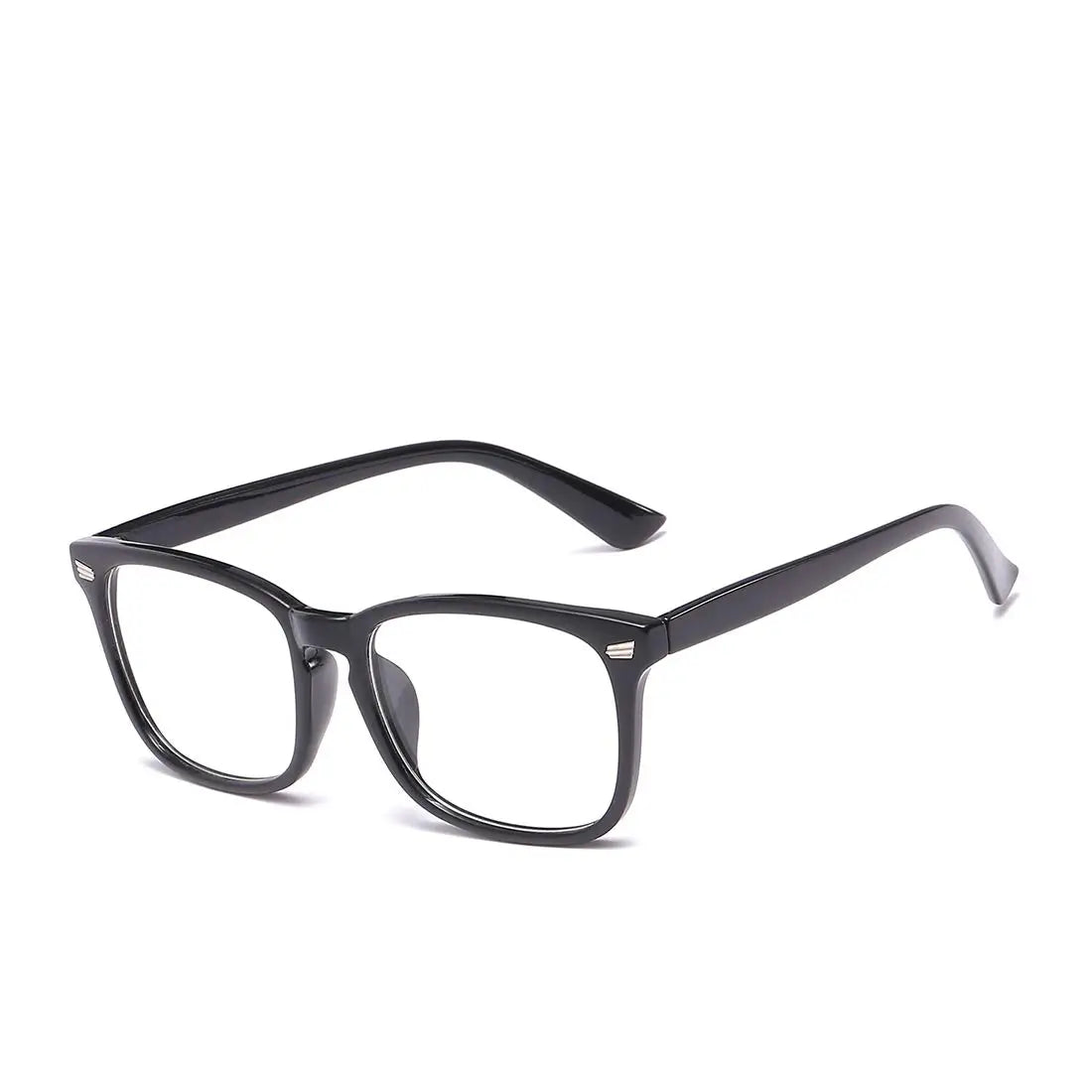 Classical Blue Light Blocking Glasses Square Computer Glasses Nerd Eyeglasses Frame Anti Blue Ray Computer Game Glasses